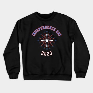 Explosive Celebration: Independence Day 2023 Crewneck Sweatshirt